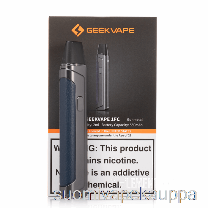 Vape Nesteet Geek Vape Aegis One & 1fc Pod System [1fc] Gunmetal